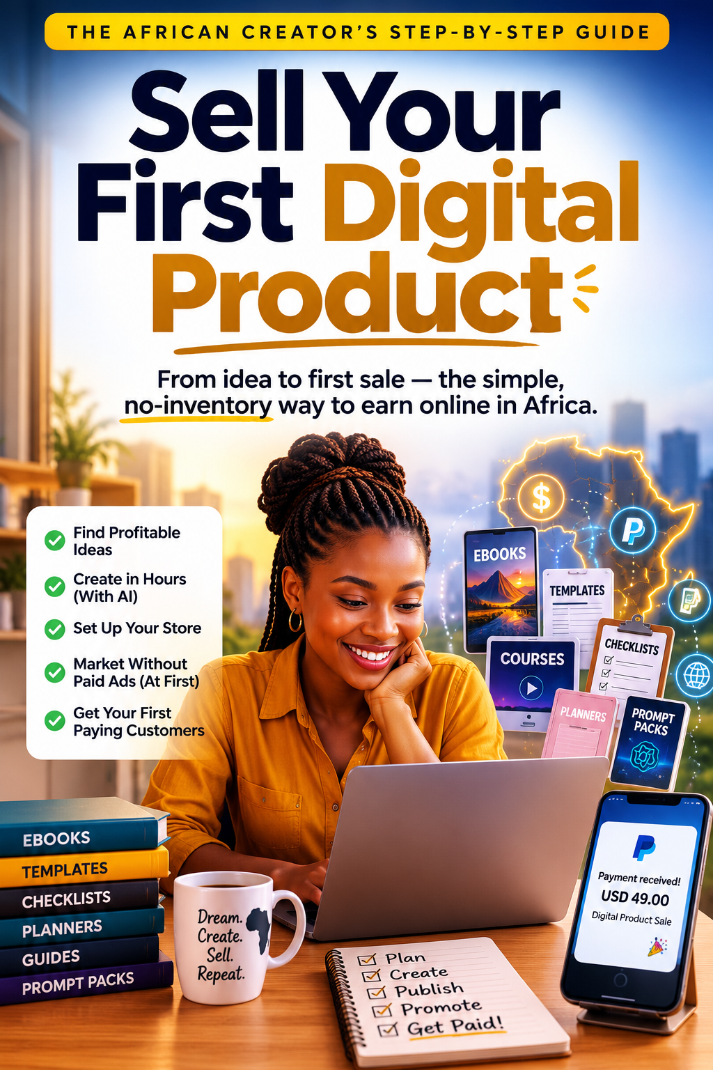 Sell Your First Digital Product — The African Creator's Step-by-Step Guide