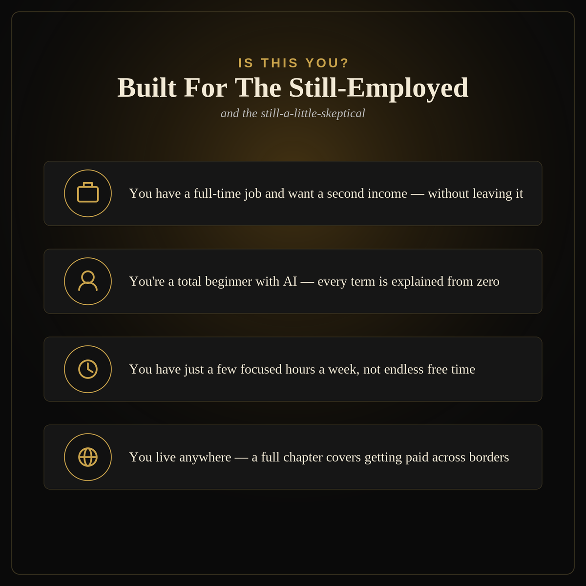 Escape the Salary Trap with AI — Build a Second Income Without Quitting Your Job
